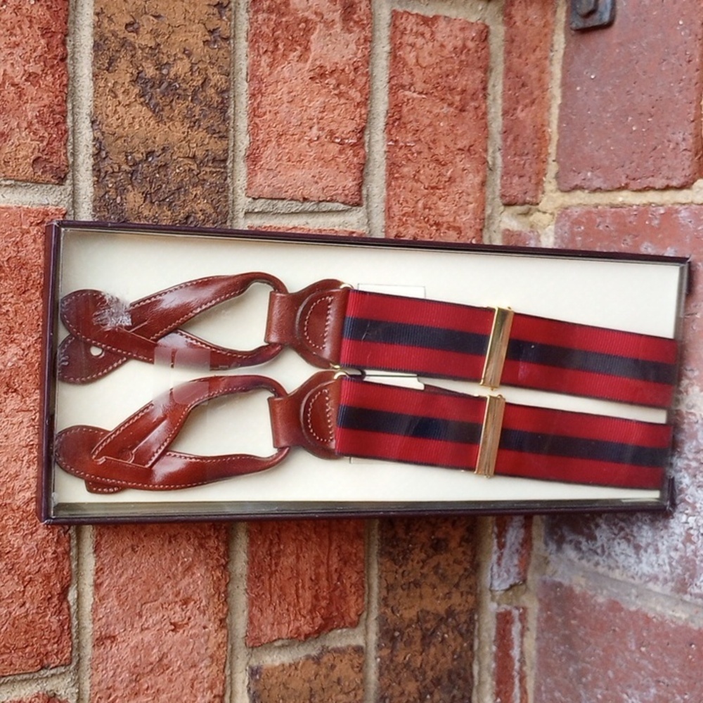 Trafalgar braces/ Suspenders button end